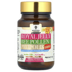 Bee&You, Royal Jelly Bee Pollen Propolis Chewable, 60 Tablets - Image 3