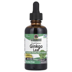 Nature's Answer, Ginkgo Leaf, Fluid Extract, Alcohol-Free, 2,000 mg, 2 fl oz (60 ml) (1,000 mg per ml) - Image 3