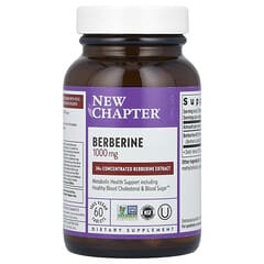 New Chapter, Berberine, 1,000 mg, 60 Vegan Tablets (500 mg per Tablet) - Image 6